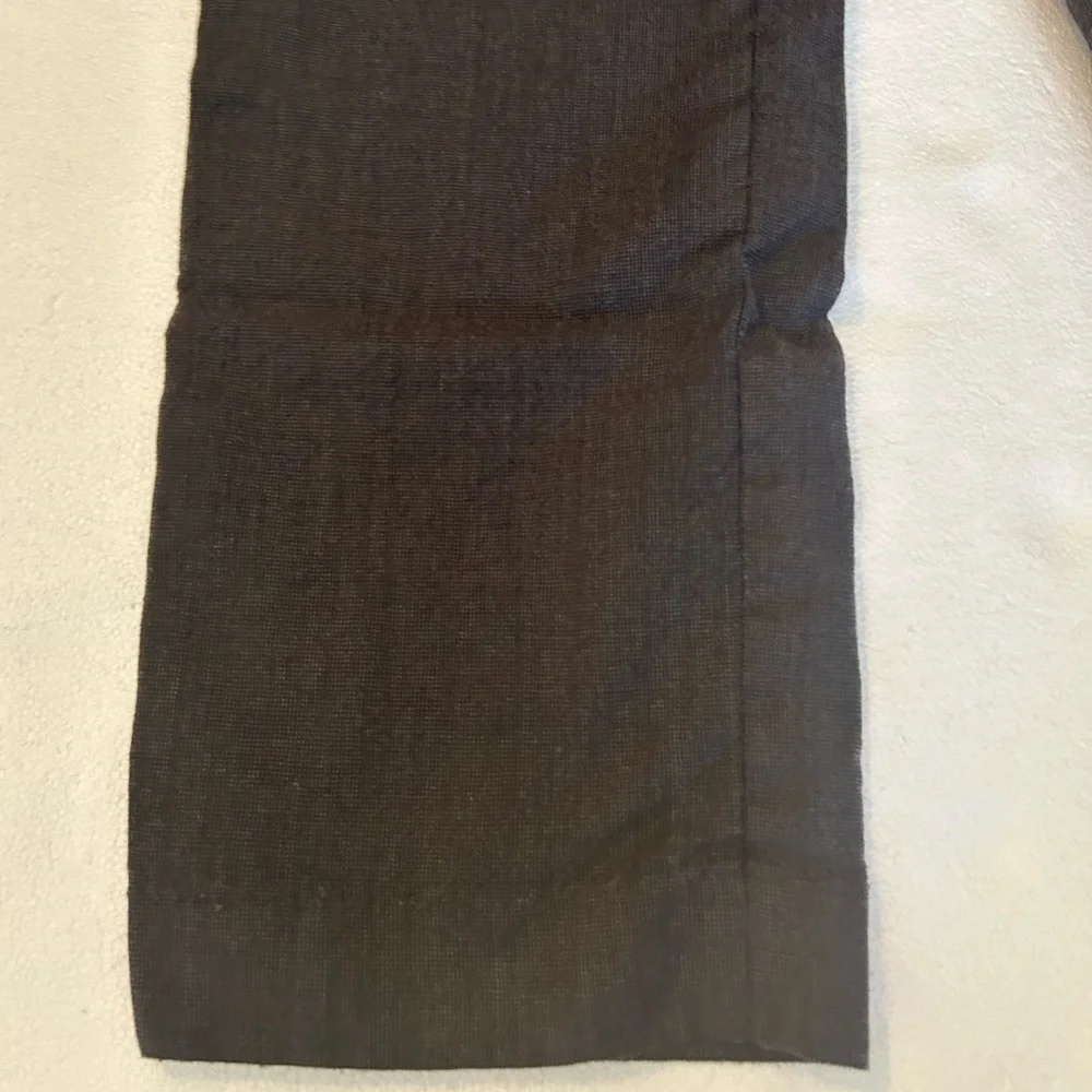 Banana republic tailored slim fit 100% wool dress pants chocolate brown